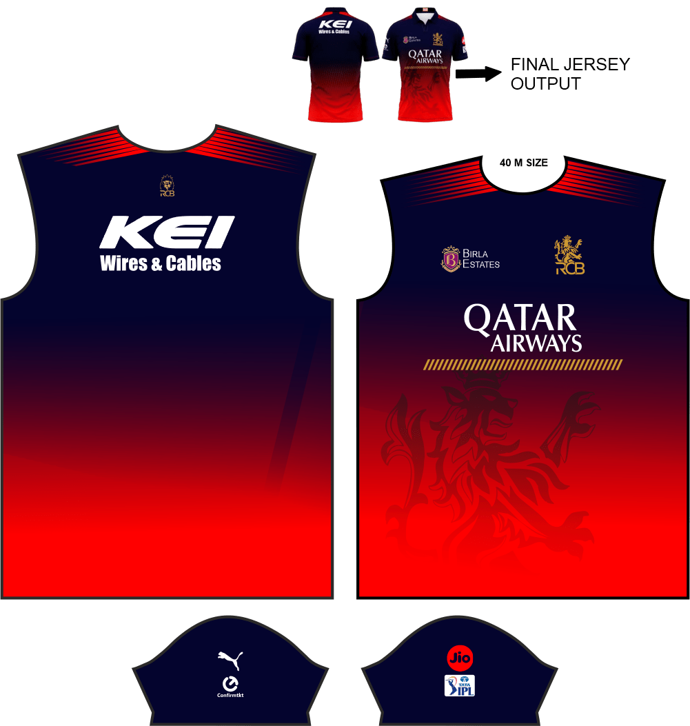 RCB green Jerseys - Next Print