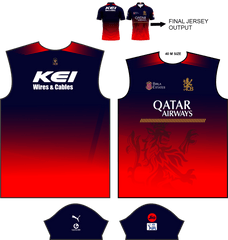 RCB green Jerseys - Next Print