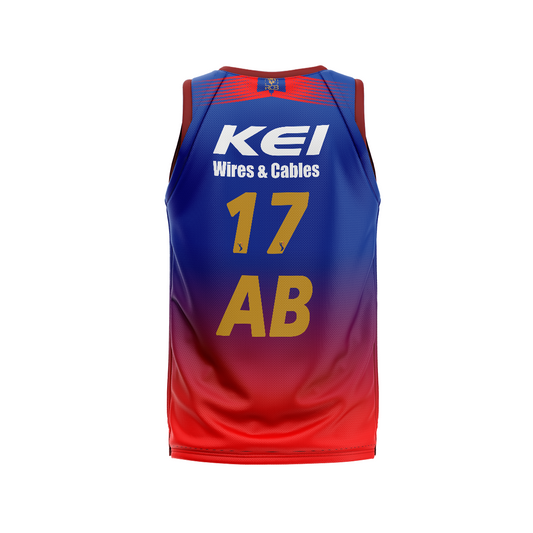 Royal Bangalore IPL 2026 red blue sleeveless gym vest jersey for cricket fans
