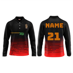 Royal Challengers Bangalore Customisable Polo neck jersey - Next Print