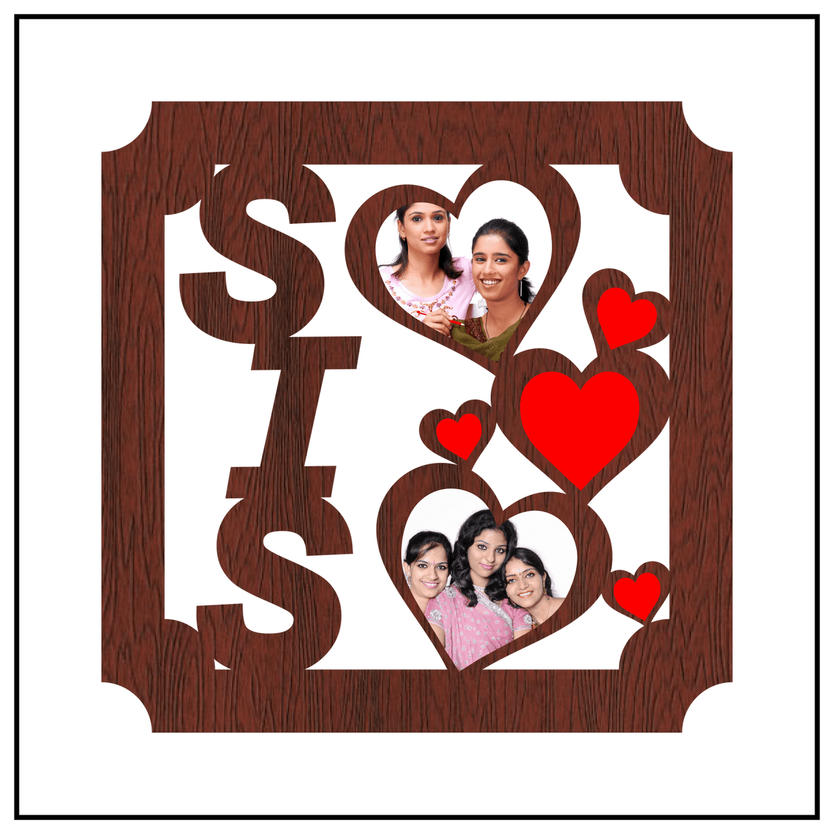 Sis Wall Frame With 2 Images - Next Print