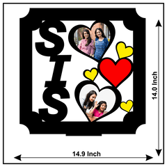 Sister Double Image Frame - Next Print