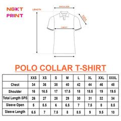 Polo Neck Printed Jersey Grey NP00171