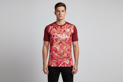 Next Print Soccer sport shirt jersey design template 01