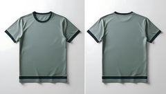 Next Print Sophisticated and Trendy TShirt Mockup for Creating EyeCatching Apparel Designs and Branding