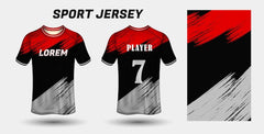 Sport jersey design fabric textile for sublimation