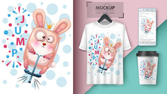 Next Print Sport rabbit Tshirts