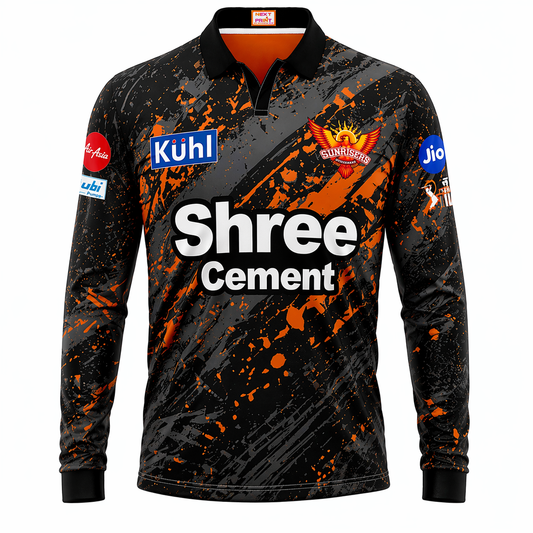 Next print SRH Custom Cricket Jersey – Premium Sublimation Team Jersey | Personalized Name & Number | NextPrint India