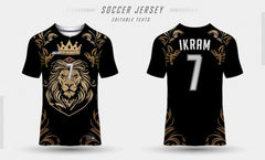 Next Print Sublimation Jersey black By Ikram raza