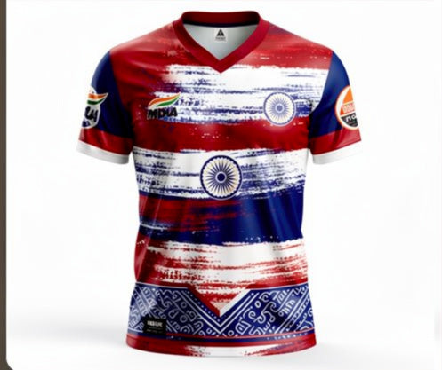 Swadeshi Pride Make in India self reliance graphic jersey