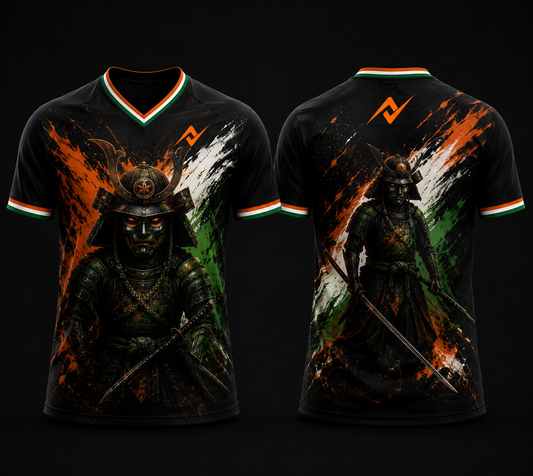 Tricolor eagle soaring freedom bold graphic jersey India