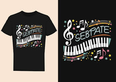 Tshirt or poster Vintage design with illustraion prints template on black and white Background