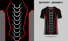 Tshirt sports abstrac texture footbal design for racing soccer gaming motocross gaming cycling