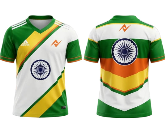 Vande Mataram national song devotion graphic jersey India