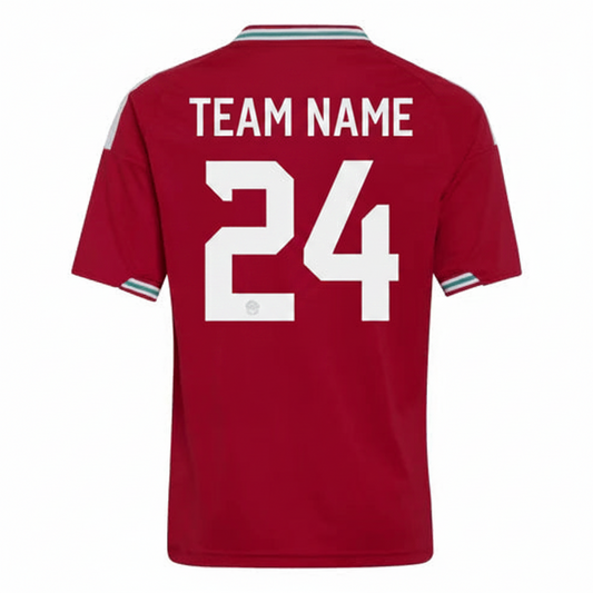 Custom Venezuela style football jersey with personalized name and number