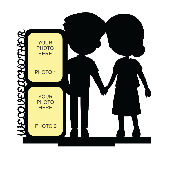 WE LOVE EACH OTHER STAND FRAME - Next Print