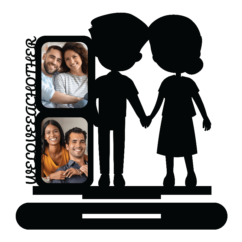 WE LOVE EACH OTHER STAND FRAME - Next Print
