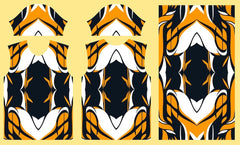 Next Print the word in the letters quot the quot h quot on a yellow jersey.