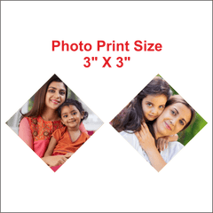 Your Photo Printed Best Mom In The World Stand Frame - Next Print
