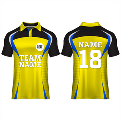Next Print Personalized Cricket Jersey – Custom All Over Printed Sublimation T-Shirt with Name, Number, Team Name & Logo (Unisex Sports Wear)