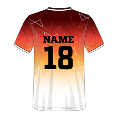 All Over Printed Customized Sublimation T-Shirt Unisex Sports Jersey Player Name & Number, Team Name And Logo. 1164674359