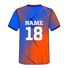 Next Print Custom Sports Jersey – All Over Printed Sublimation T-Shirt with Name, Number & Team Name (Unisex)