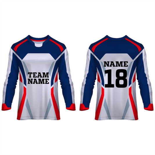 All Over Printed Customized Sublimation T-Shirt Unisex Sports Jersey Player Name & Number, Team Name.1269457936