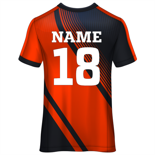 All Over Printed Customized Sublimation T-Shirt Unisex Sports Jersey Player Name & Number, Team Name And Logo.1520458220