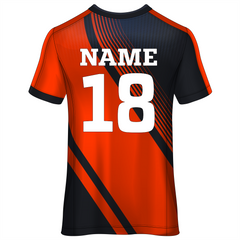 All Over Printed Customized Sublimation T-Shirt Unisex Sports Jersey Player Name & Number, Team Name And Logo.1520458220