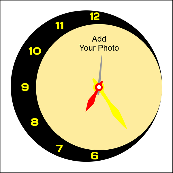 Round Wall Clock Next Print