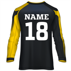 Customised Sublimation All Over Printed T-Shirt Unisex Football Sports Jersey Player Name, Player Number,Team Name And Logo. 1748910902