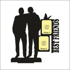 BEST FRIENDS DOUBLE IMAGE STAND FRAME