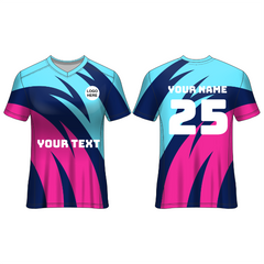 All Over Printed Customized Sublimation T-Shirt Unisex Sports Jersey Player Name & Number, Team Name And Logo. 1927290713