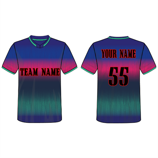 NEXT PRINT All Over Printed Customized Sublimation T-Shirt Unisex Sports Jersey Player Name & Number, Team Name.1106335472