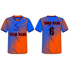 Next Print Custom Sports Jersey – All Over Printed Sublimation T-Shirt with Name, Number & Team Name (Unisex)