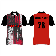 NEXT PRINT All Over Printed Customized Sublimation T-Shirt Unisex Sports Jersey Player Name & Number, Team Name.NP0080078