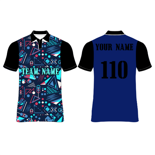 NEXT PRINT All Over Printed Customized Sublimation T-Shirt Unisex Sports Jersey Player Name & Number, Team Name.NP00800110