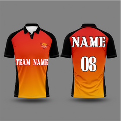 Next Print Ipl Hyderabad Printed Polo Collar Jersey.