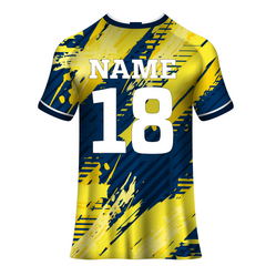 NEXT PRINT Customized Sublimation Printed T-Shirt Unisex Sports Jersey Player Name & Number, Team Name.2056155356