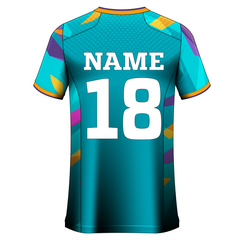 NEXT PRINT Customized Sublimation Printed T-Shirt Unisex Sports Jersey Player Name & Number, Team Name.2072082104