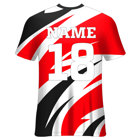 All Over Printed Customized Sublimation T-Shirt Unisex Sports Jersey Player Name & Number, Team Name And Logo. 2080352218