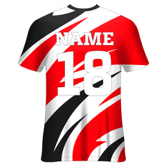 Next Print Custom Cricket Jersey – Personalized Sports T-Shirt with Name, Number, Team Logo | Sublimation All Over Print