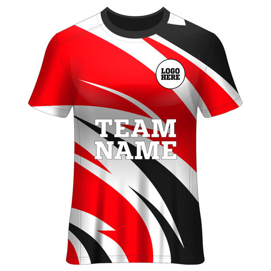 All Over Printed Customized Sublimation T-Shirt Unisex Sports Jersey Player Name & Number, Team Name And Logo. 2080352218