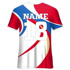 NEXT PRINT All Over Printed Customized Sublimation T-Shirt Unisex Sports Jersey Player Name & Number, Team Name And Logo.2080352224