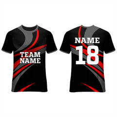NEXT PRINT All Over Printed Customized Sublimation T-Shirt Unisex Sports Jersey Player Name & Number, Team Name.2080352239