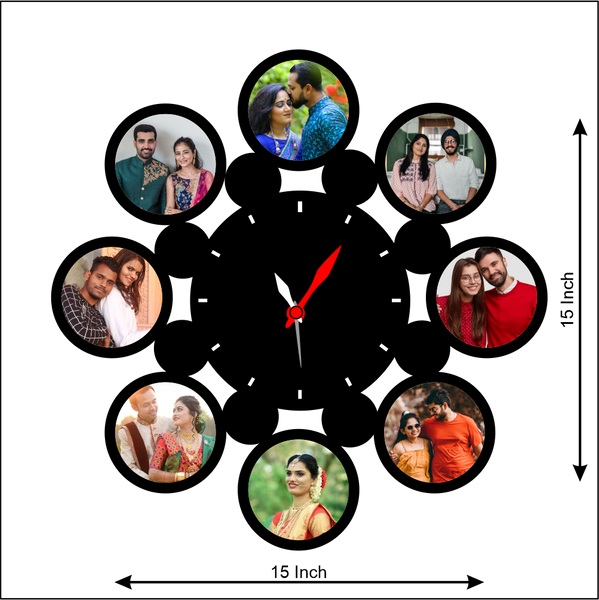 Wall Clocks With Your Beautiful Photos Next Print