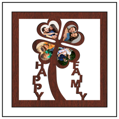 Next Print Customised Happy Family Wall Frame.