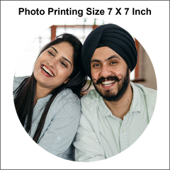 Round Wall Clock With Awesome Photo