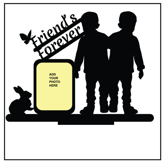 FRIENDS FOREVER SINGLE IMAGE STAND FRAME