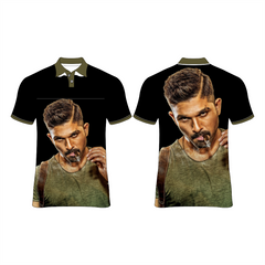 Next Print Allu Arjun Photo Printed T-Shirt.